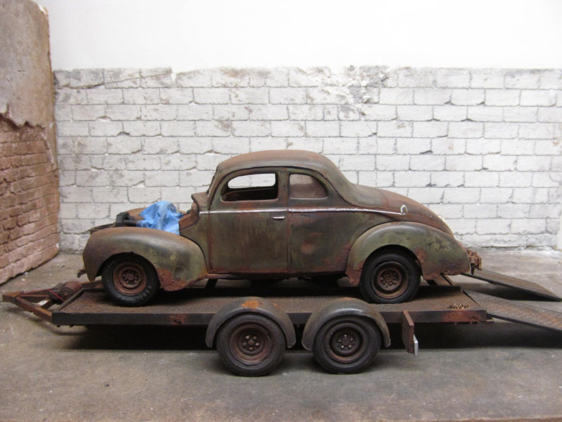 40 Ford Coupe and Trailer 26